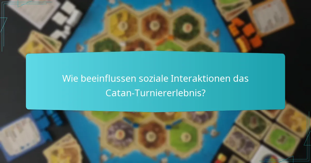 Was sind die besten Praktiken für die Organisation eines Catan-Turniers?